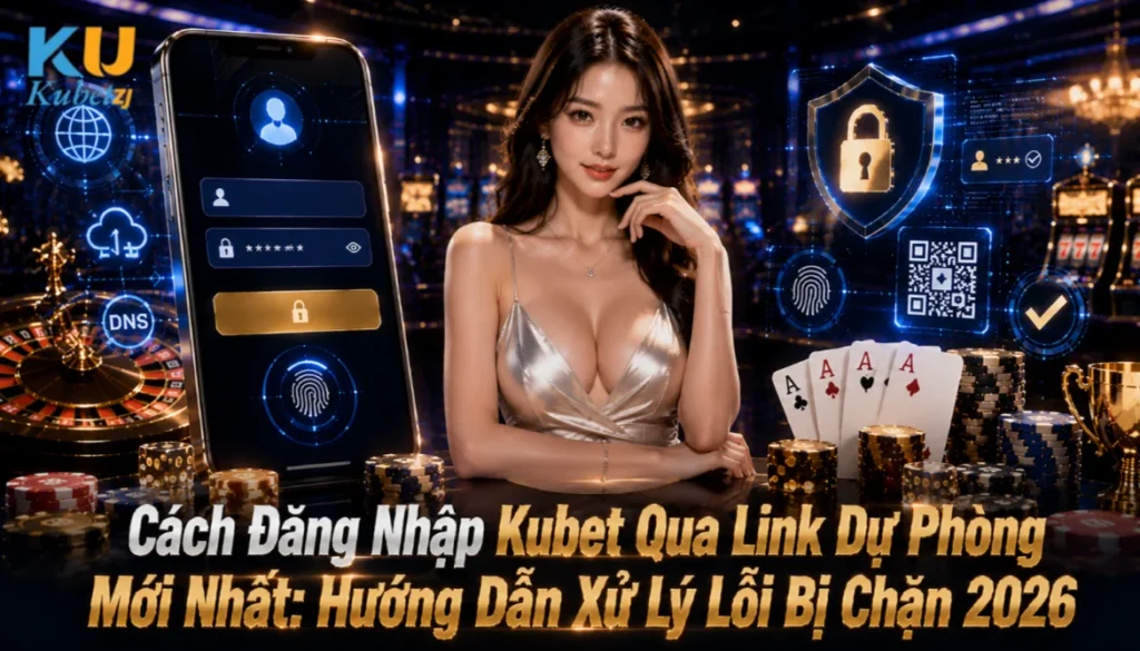 Cách Đăng Nhập Kubet Qua Link Dự Phòng Mới Nhất: Hướng Dẫn Xử Lý Lỗi Bị Chặn 2026