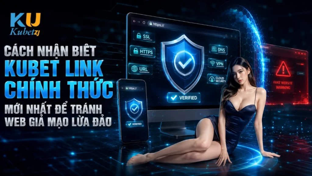 Cách Nhận Biết Kubet Link Chính Thức Mới Nhất Để Tránh Web Giả Mạo Lừa Đảo