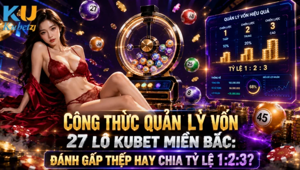 Công Thức Quản Lý Vốn 27 Lô Kubet Miền Bắc: Đánh Gấp Thếp Hay Chia Tỷ Lệ 1:2:3?