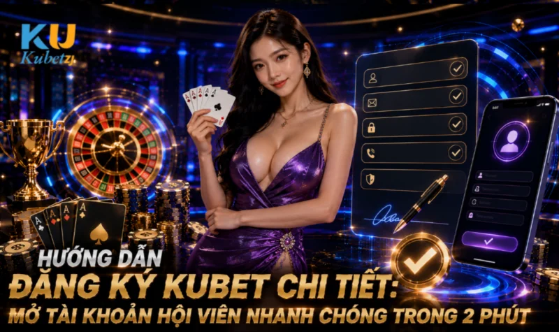 Hướng Dẫn Đăng Ký Kubet Chi Tiết: Mở Tài Khoản Hội Viên Nhanh Chóng Trong 2 Phút