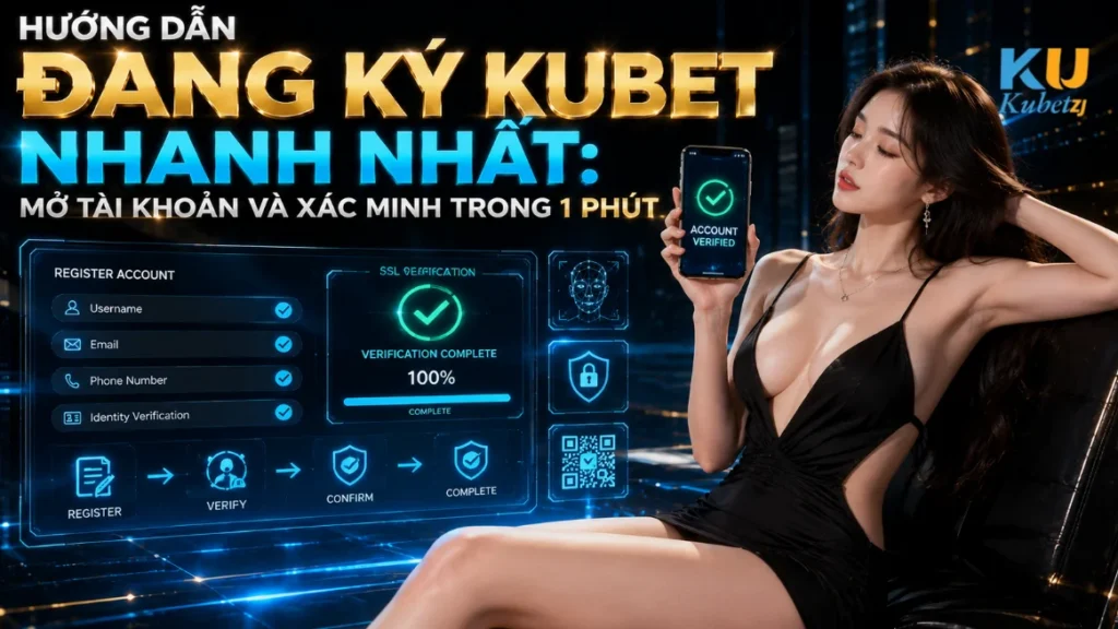 Hướng Dẫn Đăng Ký Kubet Nhanh Nhất: Mở Tài Khoản Và Xác Minh Trong 1 Phút