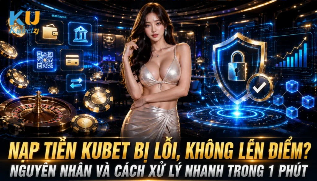 Nạp Tiền Kubet Bị Lỗi, Không Lên Điểm? Nguyên Nhân Và Cách Xử Lý Nhanh Trong 1 Phút