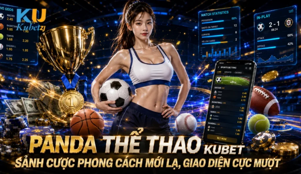 Panda Thể Thao Kubet - Sảnh Cược Phong Cách Mới Lạ, Giao Diện Cực Mượt