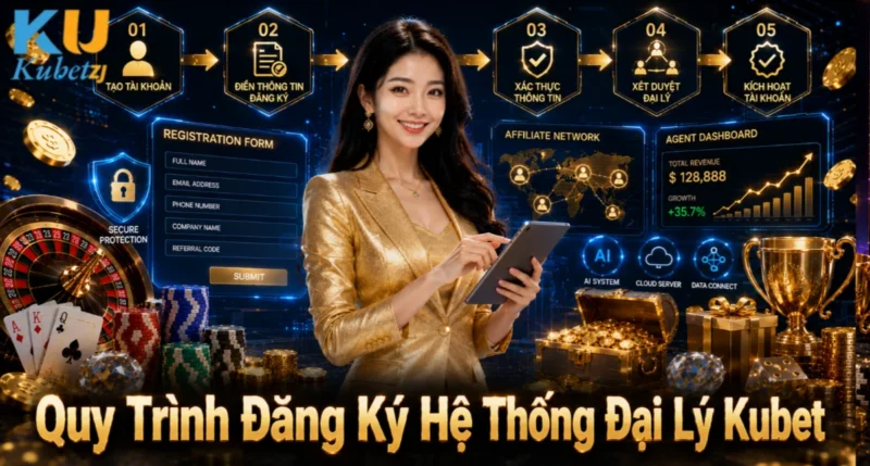 Quy Trình Đăng Ký Hệ Thống Đại Lý Kubet