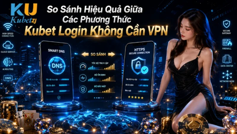 So Sánh Hiệu Quả Giữa Các Phương Thức Kubet Login Không Cần VPN