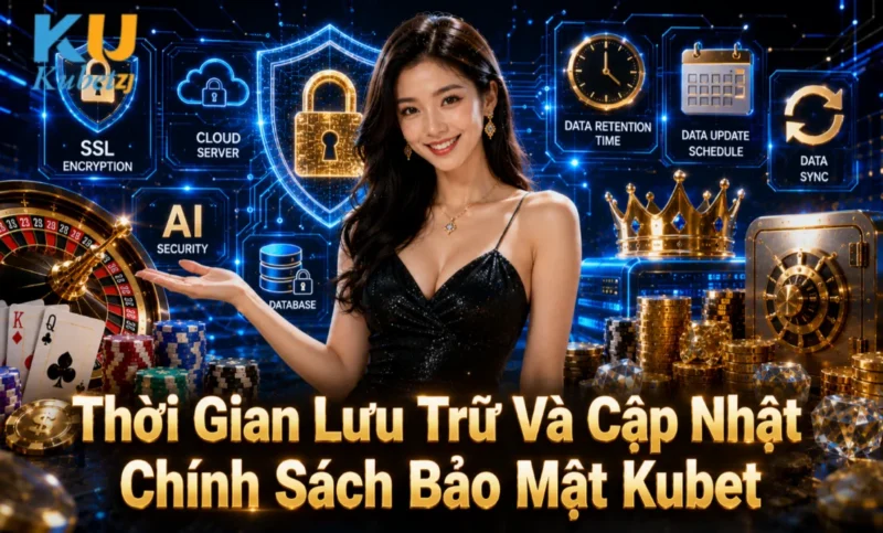 Thời Gian Lưu Trữ Và Cập Nhật Chính Sách Bảo Mật Kubet