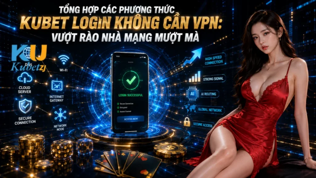 Tổng Hợp Các Phương Thức Kubet Login Không Cần VPN: Vượt Rào Nhà Mạng Mượt Mà