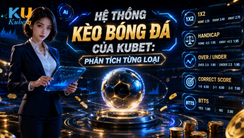 Hệ Thống Kèo Bóng Đá Của Kubet: Phân Tích Từng Loại