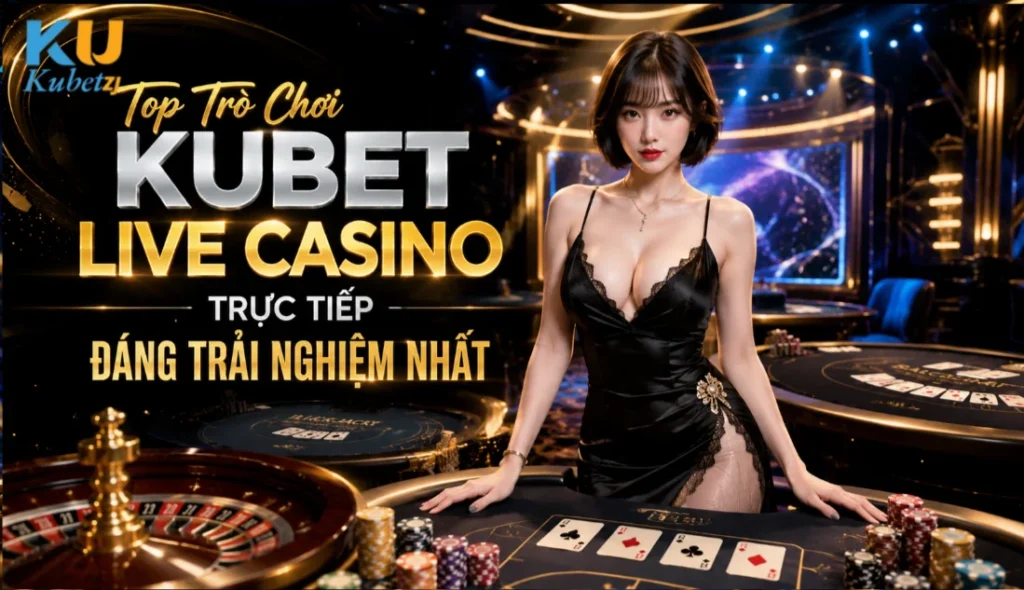 Top Trò Chơi Kubet Live Casino Trực Tiếp Đáng Trải Nghiệm Nhất